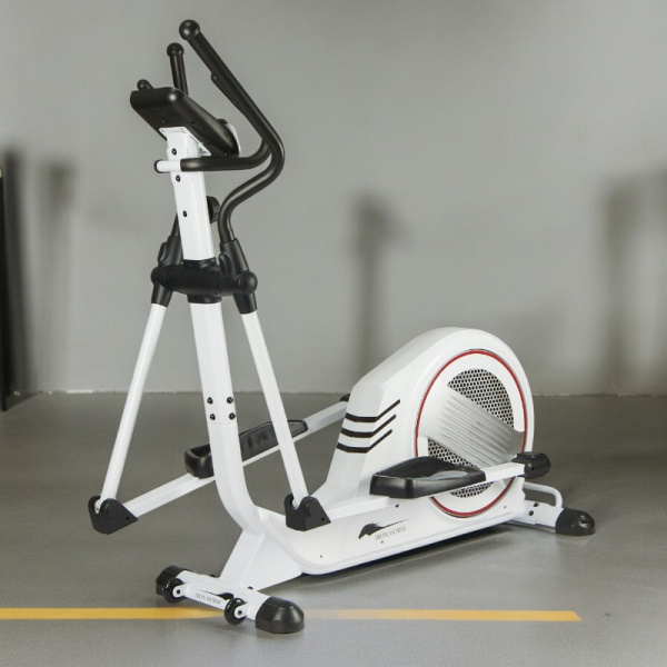 Эллиптический тренажер Белый / Тихий, надежный и эффективный